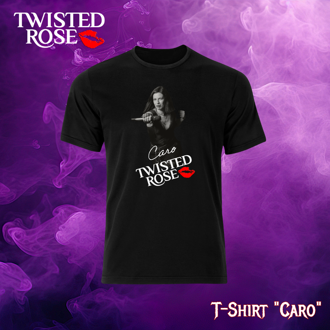 Twisted Rose T-Shirt "Caro"